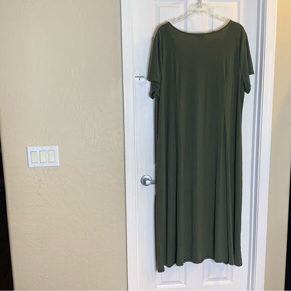 Avenue Olive Cinch Belted Design Front Dress Size 30/32 - Picture 4 of 10